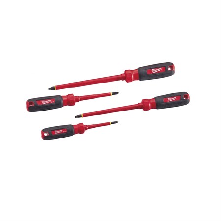 Milwaukee Tool 4 PC 1000V Insul Screwdriver 48-22-2205